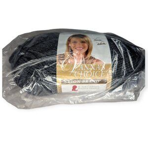 Lion Brand Vanna's Choice Yarn Charcoal Gray 1 Skein